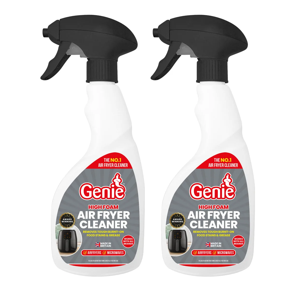 spray cleaner air fryer finish discoloration